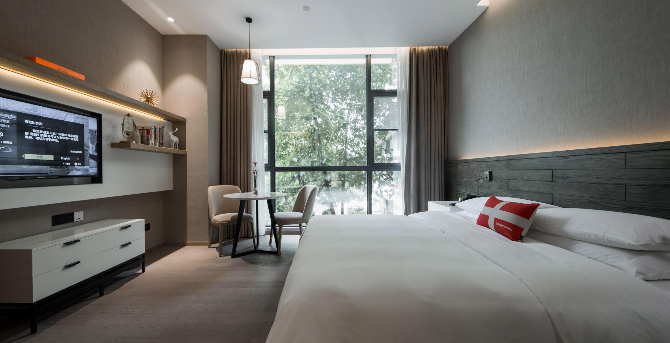 Swisstouches Guangzhou Hotel Residences Eksteriør billede